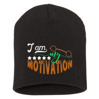 Gym Motivation Apparel Short Acrylic Beanie