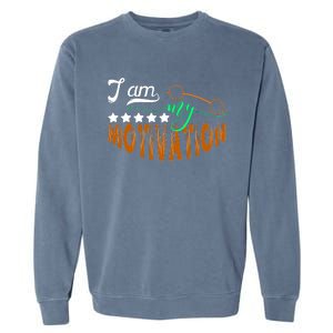 Gym Motivation Apparel Garment-Dyed Sweatshirt