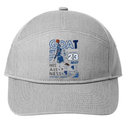 Goat Matching Air 7-Panel Snapback Hat