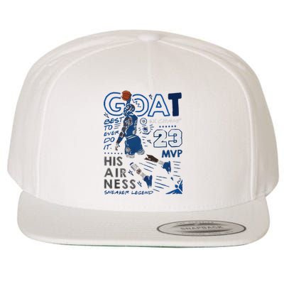 Goat Matching Air Wool Snapback Cap