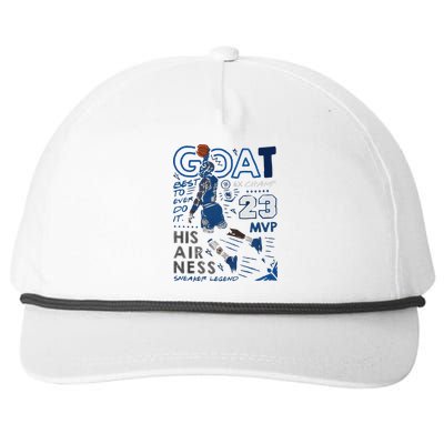 Goat Matching Air Snapback Five-Panel Rope Hat