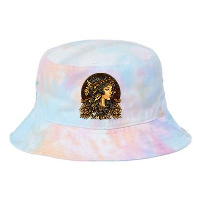 Greek Mythology Ancient Goddess Athena Olympian Deity Tie Dye Newport Bucket Hat