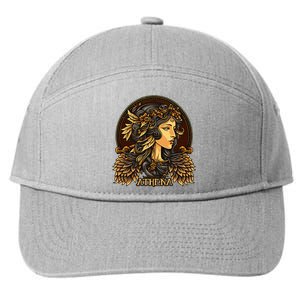 Greek Mythology Ancient Goddess Athena Olympian Deity 7-Panel Snapback Hat