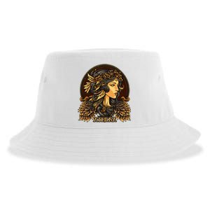 Greek Mythology Ancient Goddess Athena Olympian Deity Sustainable Bucket Hat