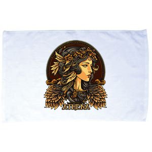 Greek Mythology Ancient Goddess Athena Olympian Deity Microfiber Hand Towel