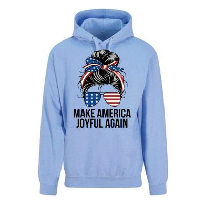 Girl Make America Joyful Again Kamala Harris Tim Walz Waltz 2024 Joyful Warriors Unisex Surf Hoodie