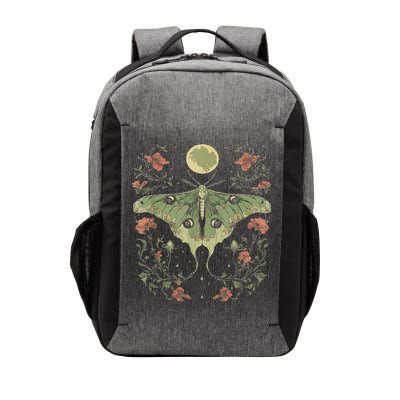 Goblincore Moth And Butterfly Moonphases Flowers Cottagecore Vector Backpack