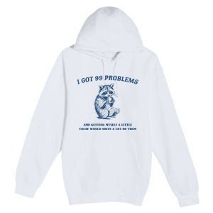 Getting Myself A Little Treat Silly Premium Pullover Hoodie