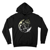 Goblincore Moon Aesthetic Mushroom Skeleton Hoodie