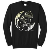 Goblincore Moon Aesthetic Mushroom Skeleton Tall Sweatshirt