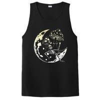 Goblincore Moon Aesthetic Mushroom Skeleton PosiCharge Competitor Tank