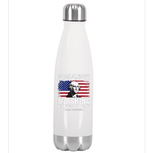 George Me And My Homies Would Be Stacking Bodies By Now Stainless Steel Insulated Water Bottle