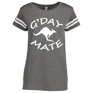 GDay Mate Australian Australia Land Down Under Enza Ladies Jersey Football T-Shirt