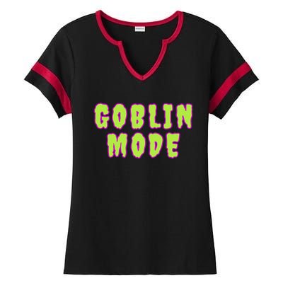 Goblin Mode Animals Going Goblin Mode Ladies Halftime Notch Neck Tee