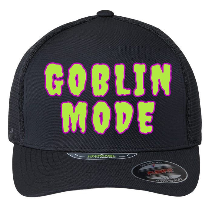 Goblin Mode Animals Going Goblin Mode Flexfit Unipanel Trucker Cap