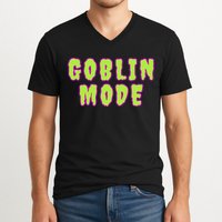 Goblin Mode Animals Going Goblin Mode V-Neck T-Shirt