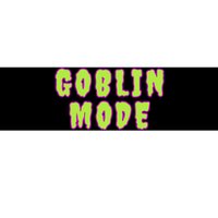 Goblin Mode Animals Going Goblin Mode Bumper Sticker