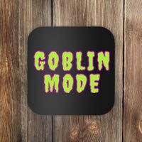 Goblin Mode Animals Going Goblin Mode Coaster