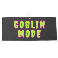Goblin Mode Animals Going Goblin Mode Large Microfiber Waffle Golf Towel