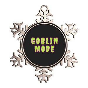 Goblin Mode Animals Going Goblin Mode Metallic Star Ornament