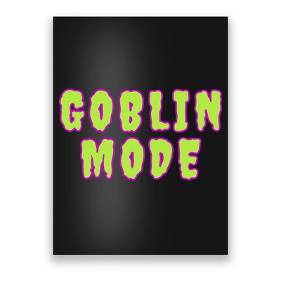 Goblin Mode Animals Going Goblin Mode Poster