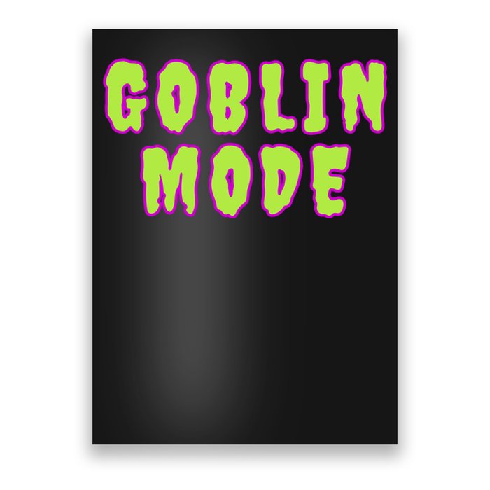 Goblin Mode Animals Going Goblin Mode Poster