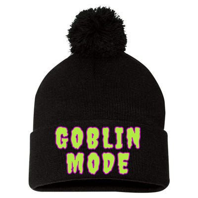 Goblin Mode Animals Going Goblin Mode Pom Pom 12in Knit Beanie