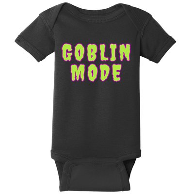 Goblin Mode Animals Going Goblin Mode Baby Bodysuit