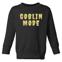 Goblin Mode Animals Going Goblin Mode Toddler Sweatshirt