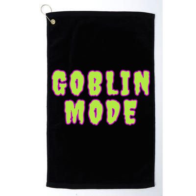 Goblin Mode Animals Going Goblin Mode Golf Towel