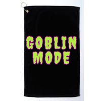 Goblin Mode Animals Going Goblin Mode Golf Towel