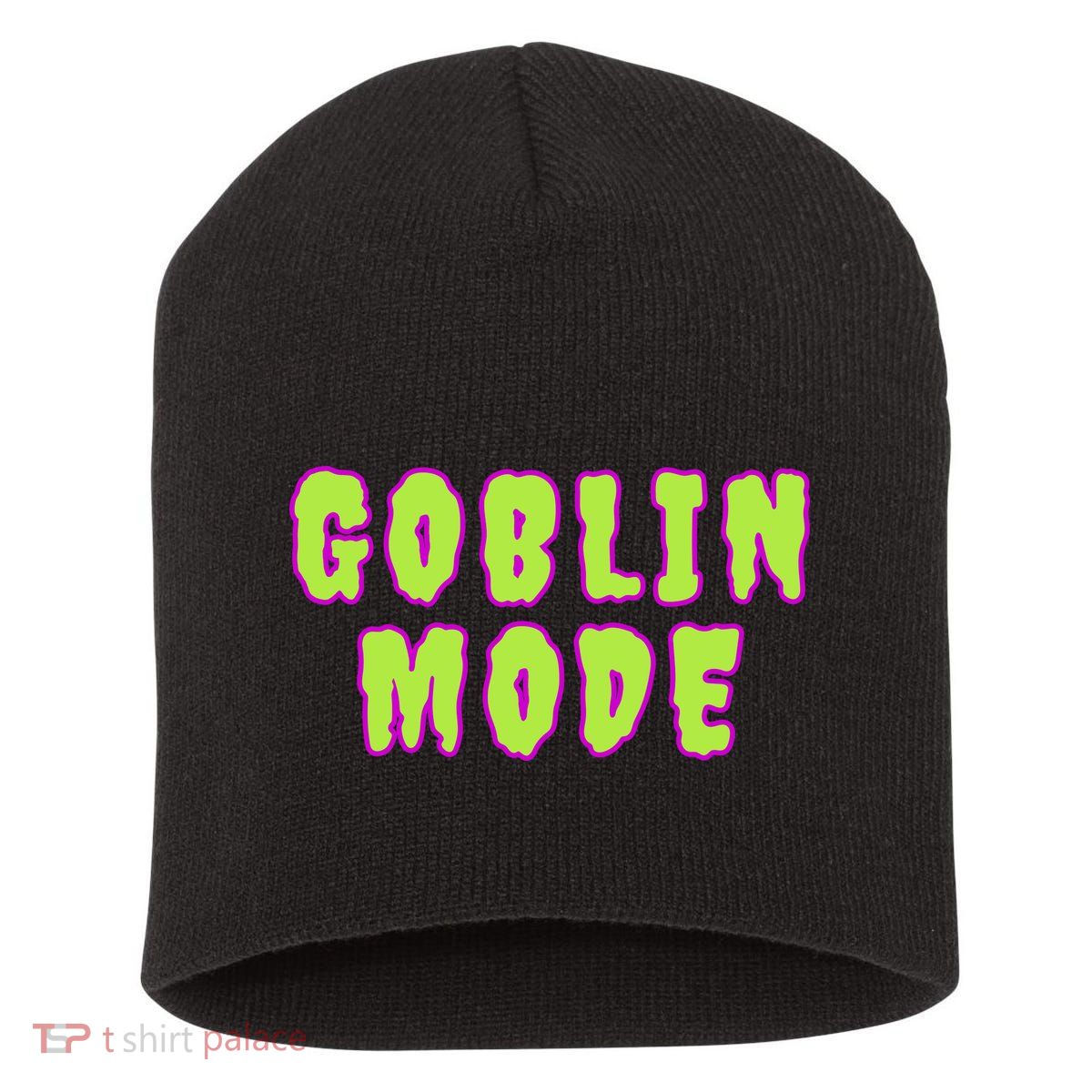 Goblin Mode Animals Going Goblin Mode Short Acrylic Beanie
