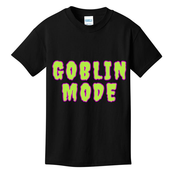 Goblin Mode Animals Going Goblin Mode Kids T-Shirt