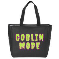 Goblin Mode Animals Going Goblin Mode Zip Tote Bag