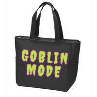 Goblin Mode Animals Going Goblin Mode Zip Tote Bag