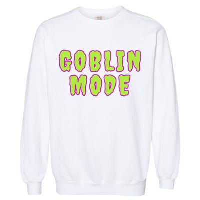 Goblin Mode Animals Going Goblin Mode Garment-Dyed Sweatshirt