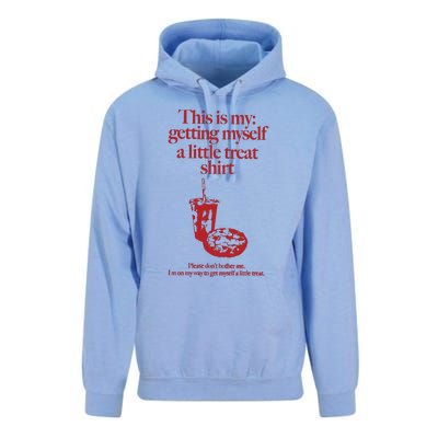 Getting Myself A Little Treat Unisex Surf Hoodie