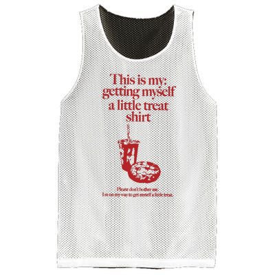 Getting Myself A Little Treat Mesh Reversible Basketball Jersey Tank