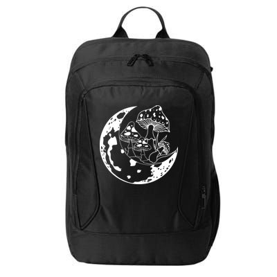 Goblincore Moon Aesthetic Dark Academia Mushroom City Backpack