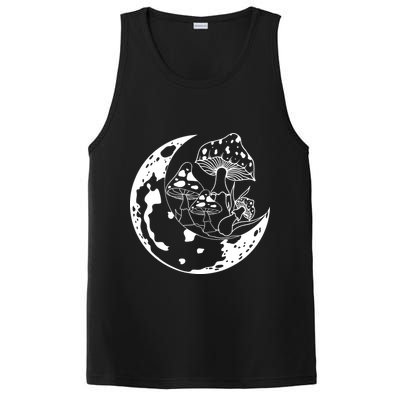 Goblincore Moon Aesthetic Dark Academia Mushroom PosiCharge Competitor Tank