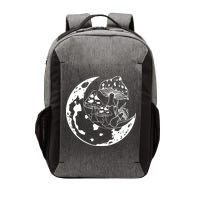 Goblincore Moon Aesthetic Dark Academia Mushroom Vector Backpack