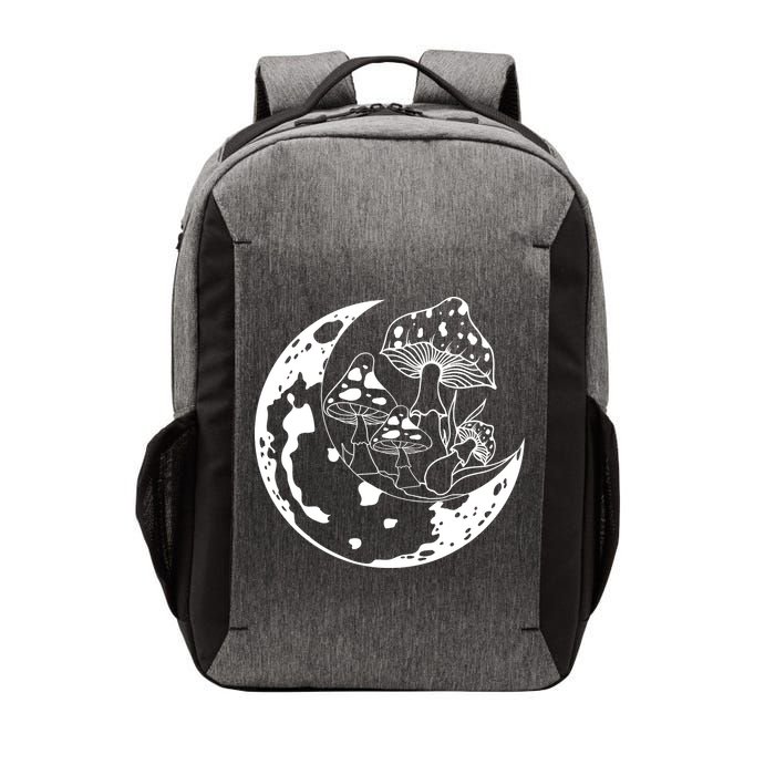 Goblincore Moon Aesthetic Dark Academia Mushroom Vector Backpack