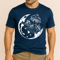 Goblincore Moon Aesthetic Dark Academia Mushroom Performance Shirt