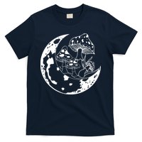 Goblincore Moon Aesthetic Dark Academia Mushroom T-Shirt