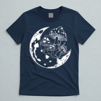 Goblincore Moon Aesthetic Dark Academia Mushroom T-Shirt