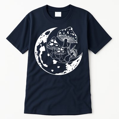 Goblincore Moon Aesthetic Dark Academia Mushroom Tall T-Shirt