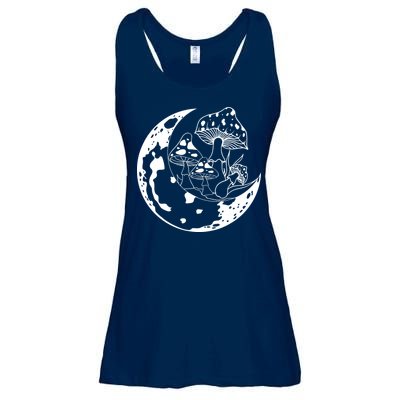 Goblincore Moon Aesthetic Dark Academia Mushroom Ladies Essential Flowy Tank