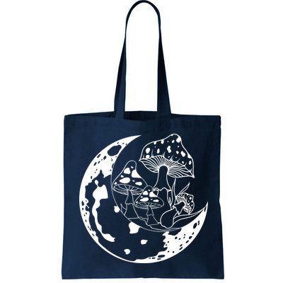 Goblincore Moon Aesthetic Dark Academia Mushroom Bag