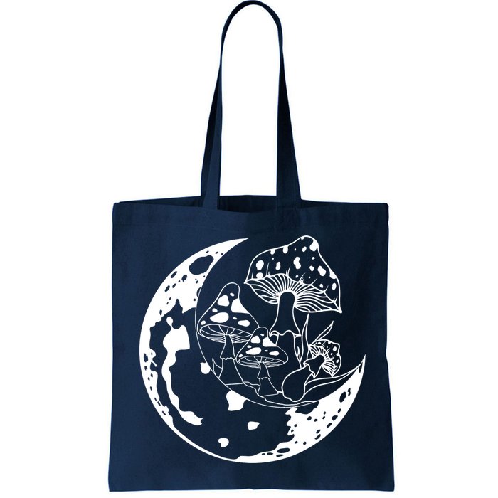 Goblincore Moon Aesthetic Dark Academia Mushroom Bag
