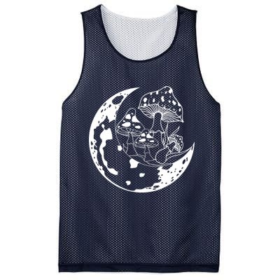 Goblincore Moon Aesthetic Dark Academia Mushroom Mesh Reversible Basketball Jersey Tank